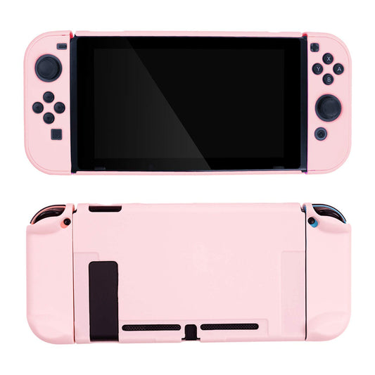 Geekshare Switch Protective Case Slim Cover Case for Switch and Joy Con - Shock-Absorption and Anti-Scratch (Sakura Pink)