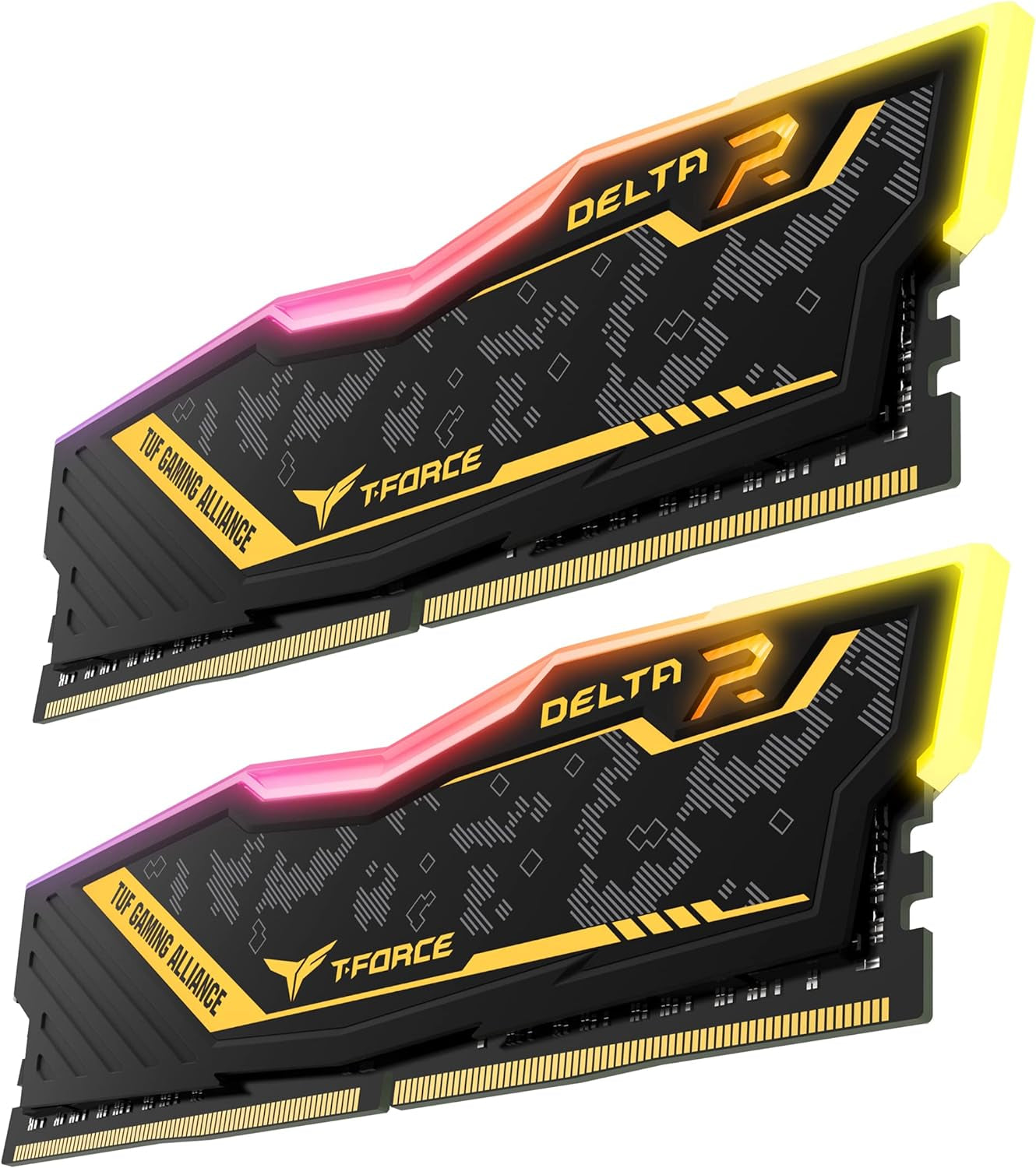 Team Group Delta TUF Gaming RGB 16GB (2x8GB) DDR4 3200MHz RAM - High-Performance Memory for Gamers